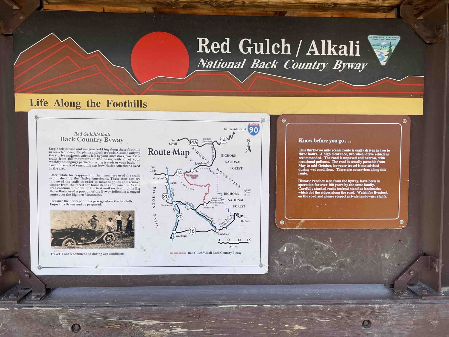 Red Gulch-Alkali Byway