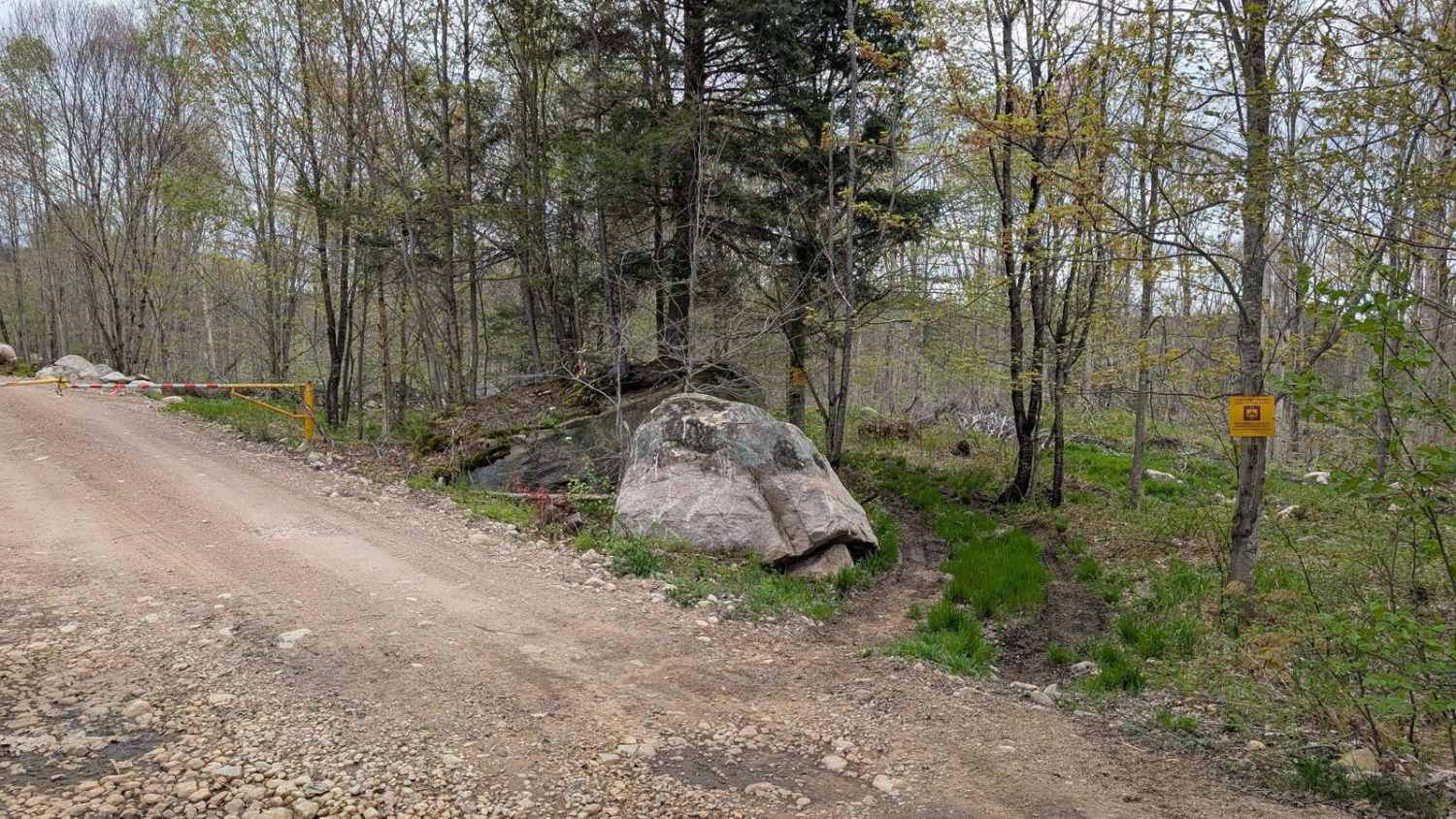 Long Pond Easement - Baldface Mountain Trail