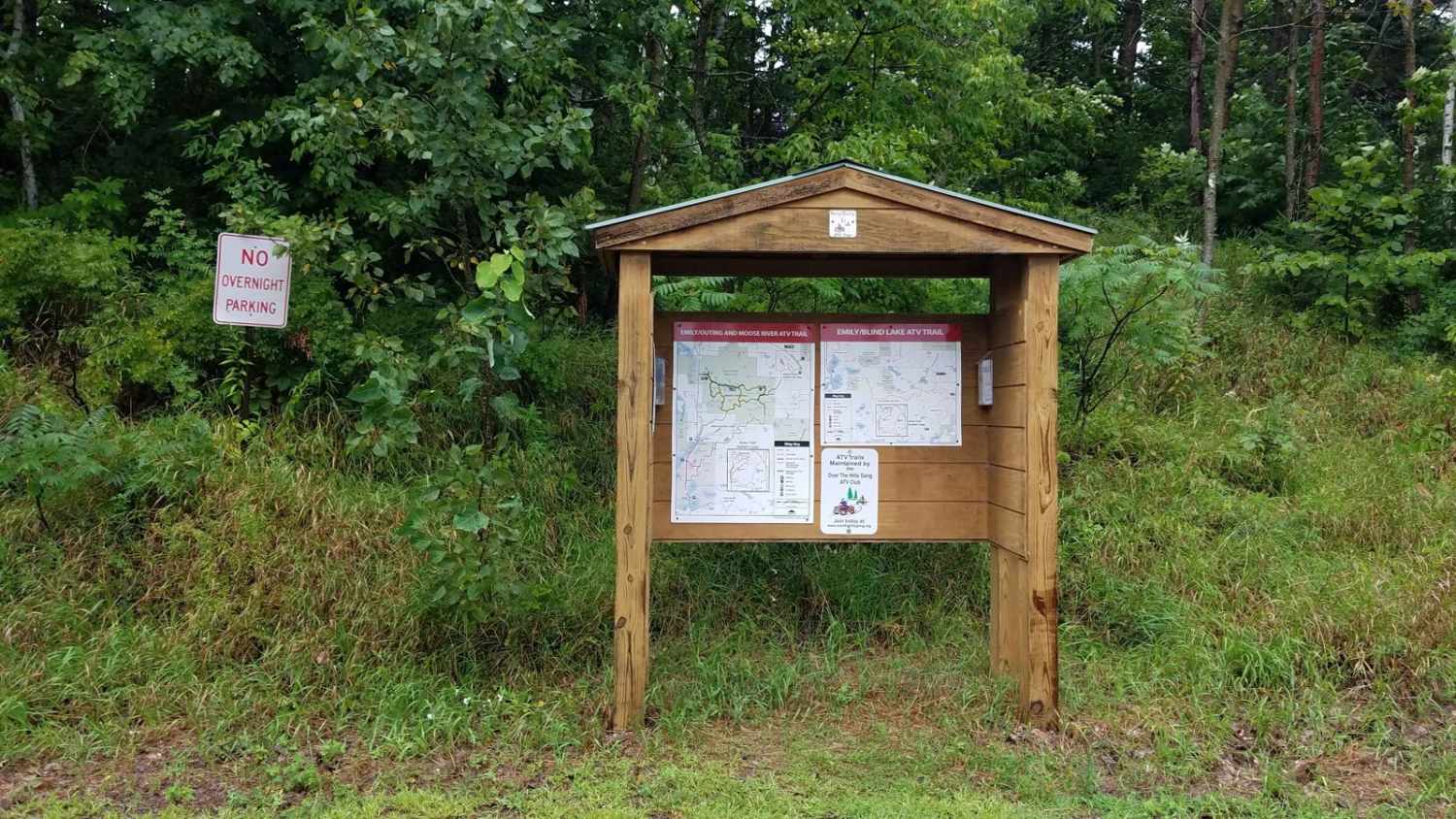 North of Outing on the A Trail