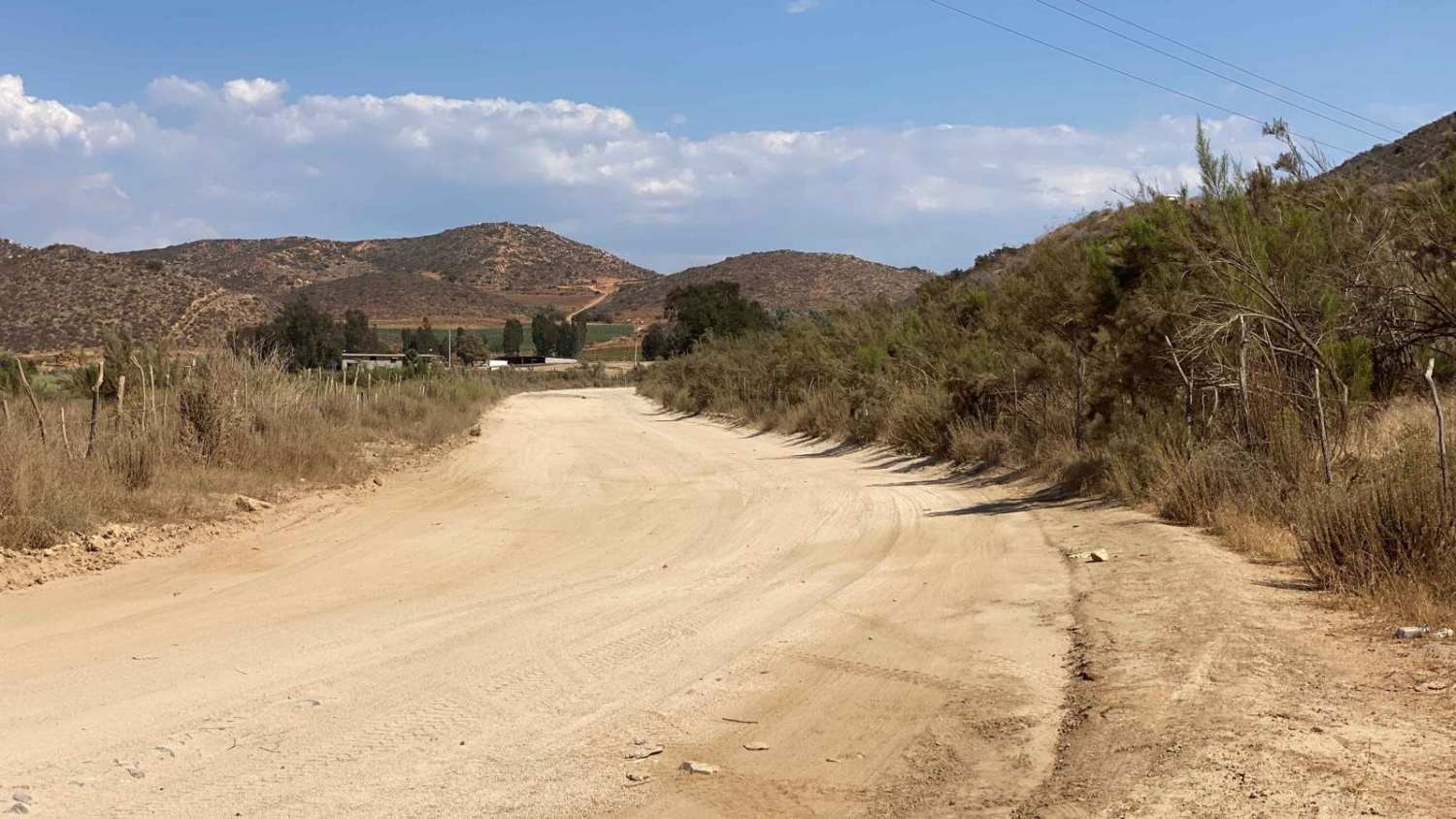 Route to Ejido Benito Juarez