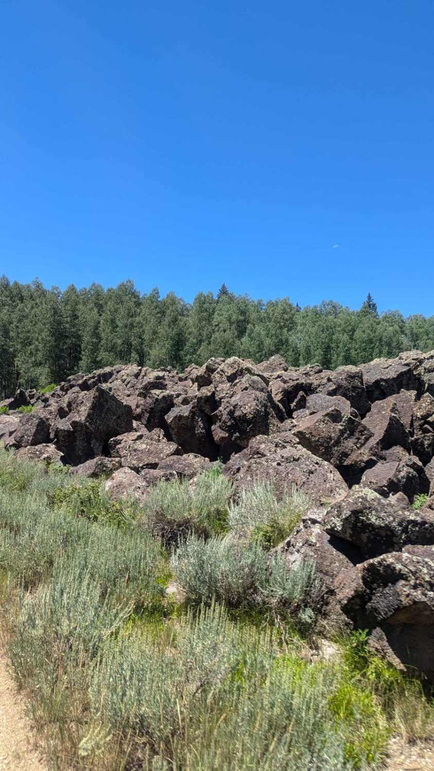 Lava Field View
