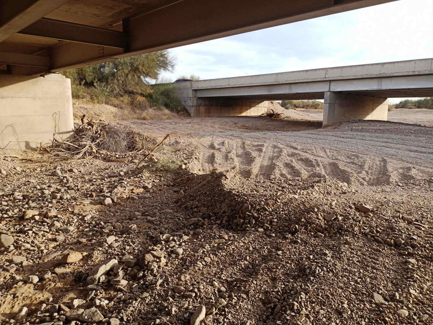 Vekol Wash I-8 Bridge Crossing