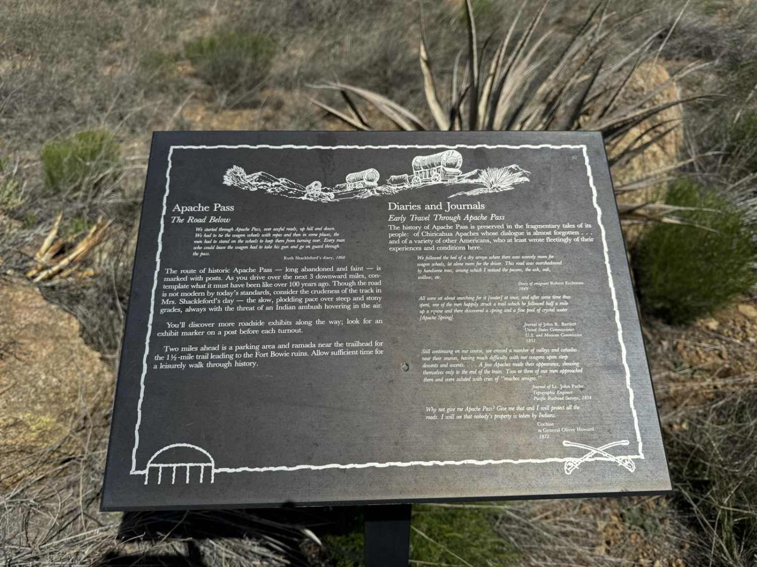 Fort Bowie Trail