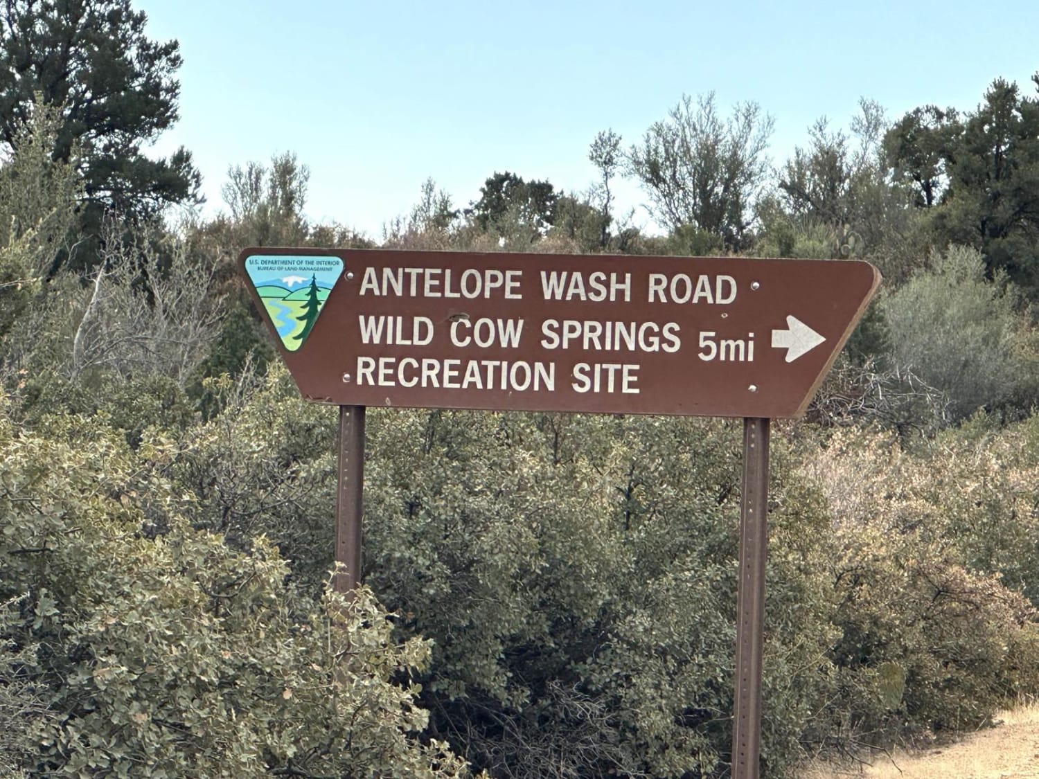 Antelope Wash Road