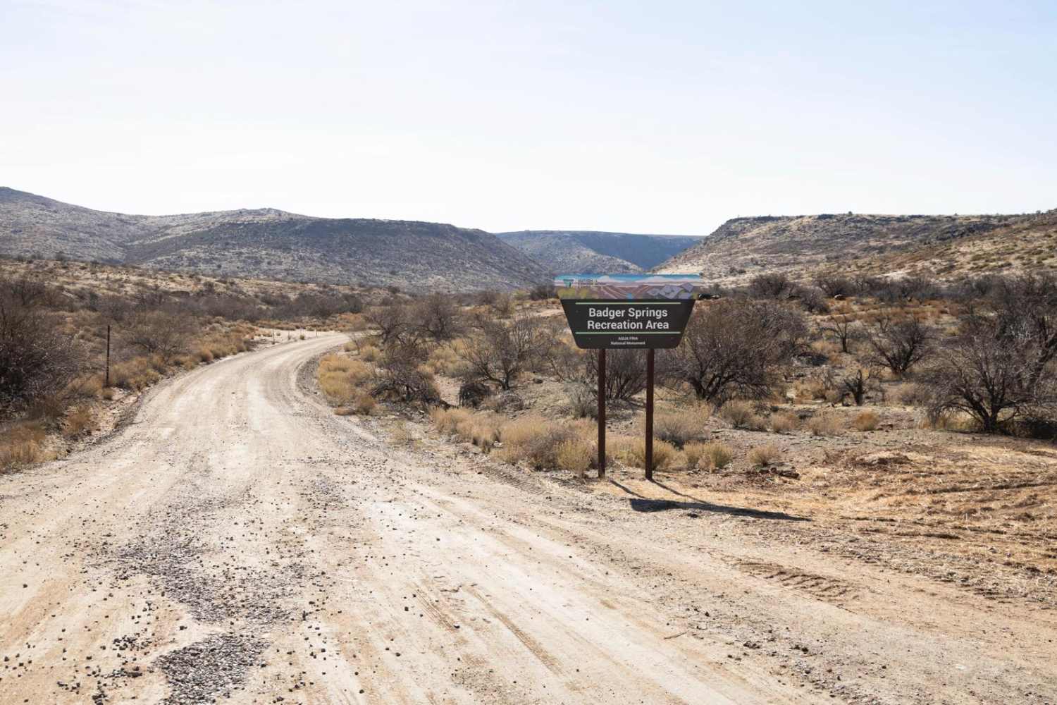 Badger Springs Trailhead