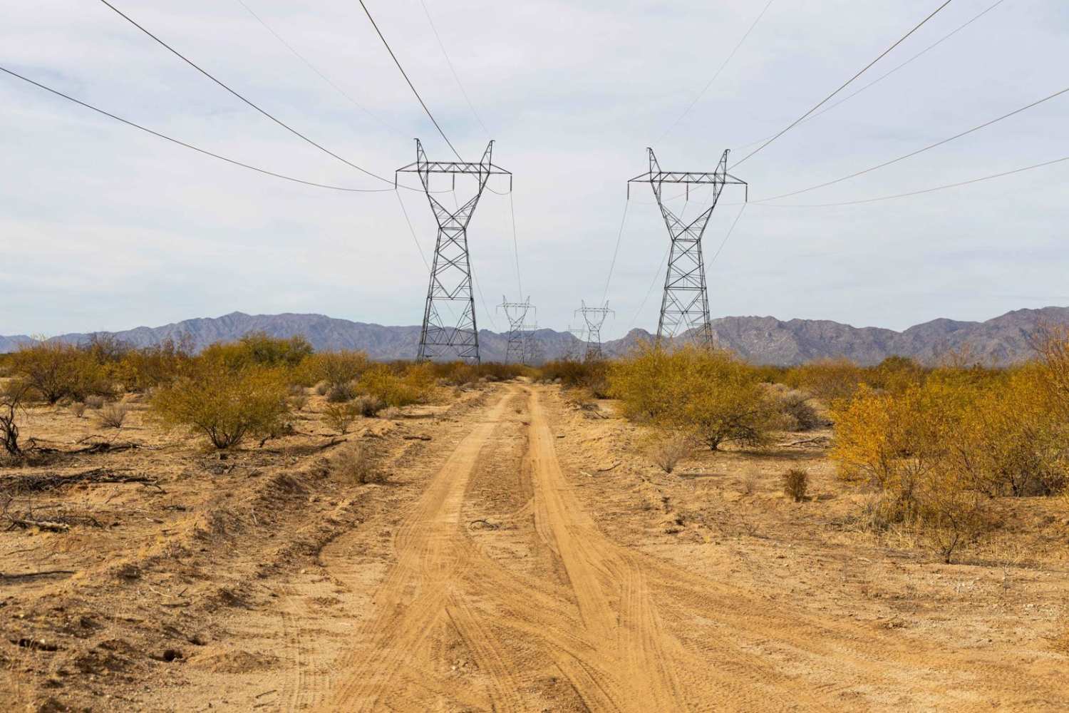 Harcuvar Transmission Line Road