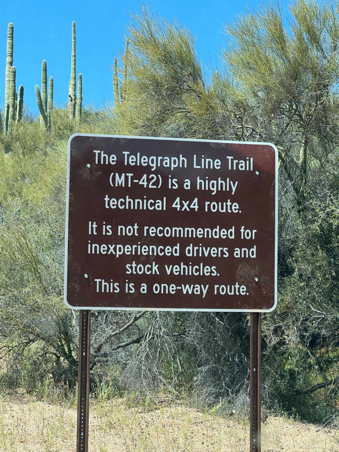 Telegraph Line Trail (MT-42)