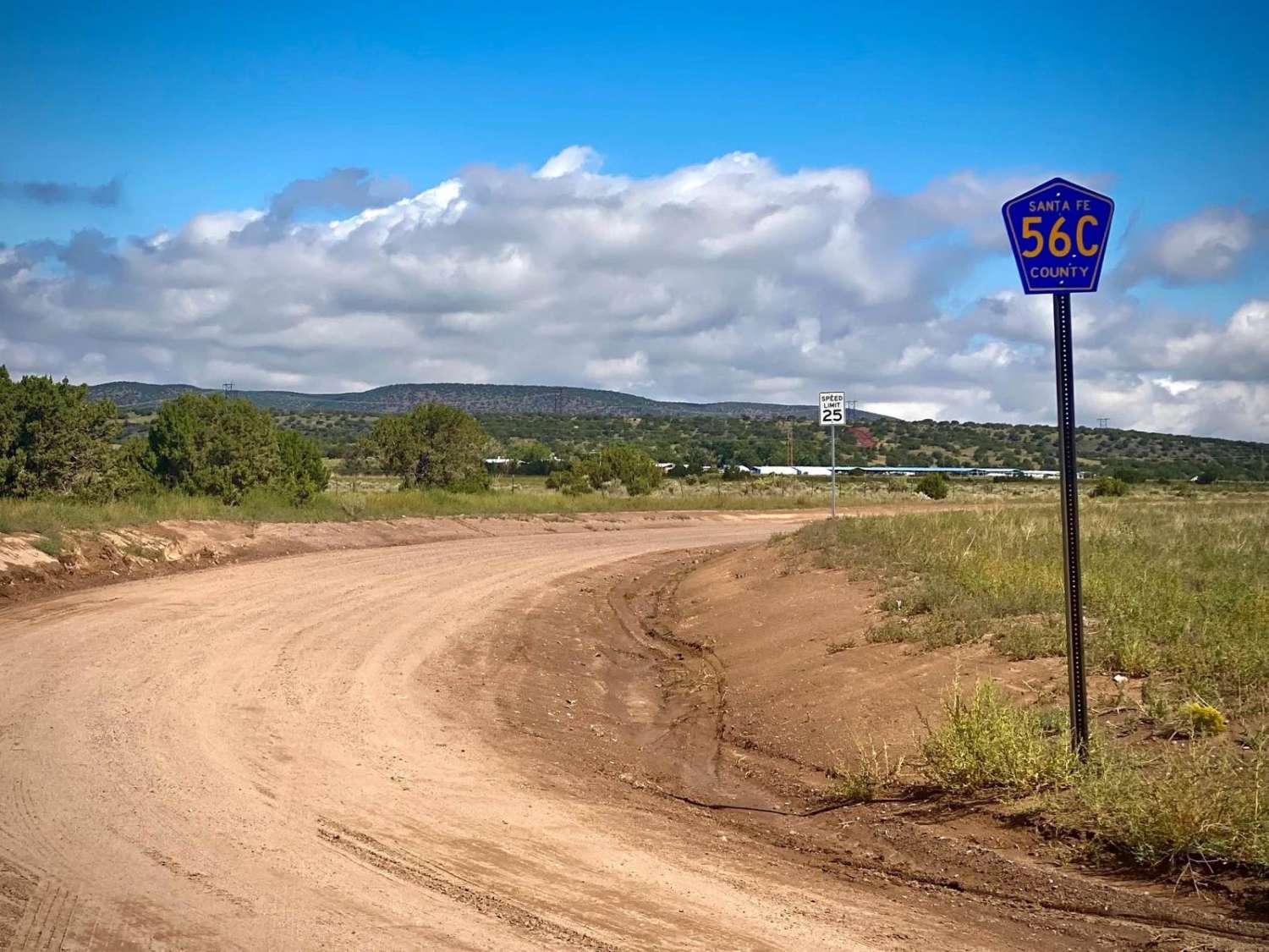 Shortcut to Caja del Rio - Santa Fe County Road 56C