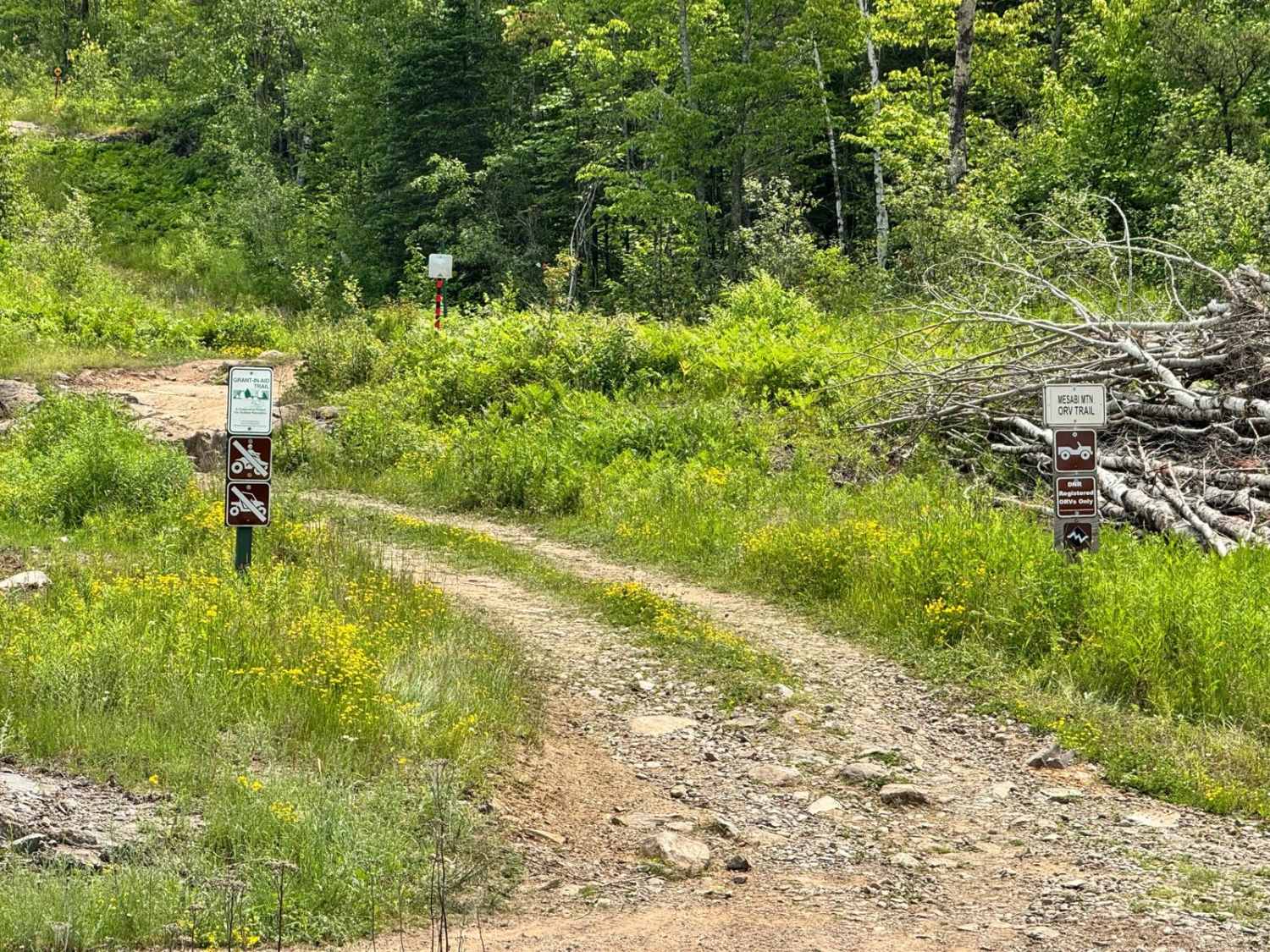 Mesabi Mountain ORV trail