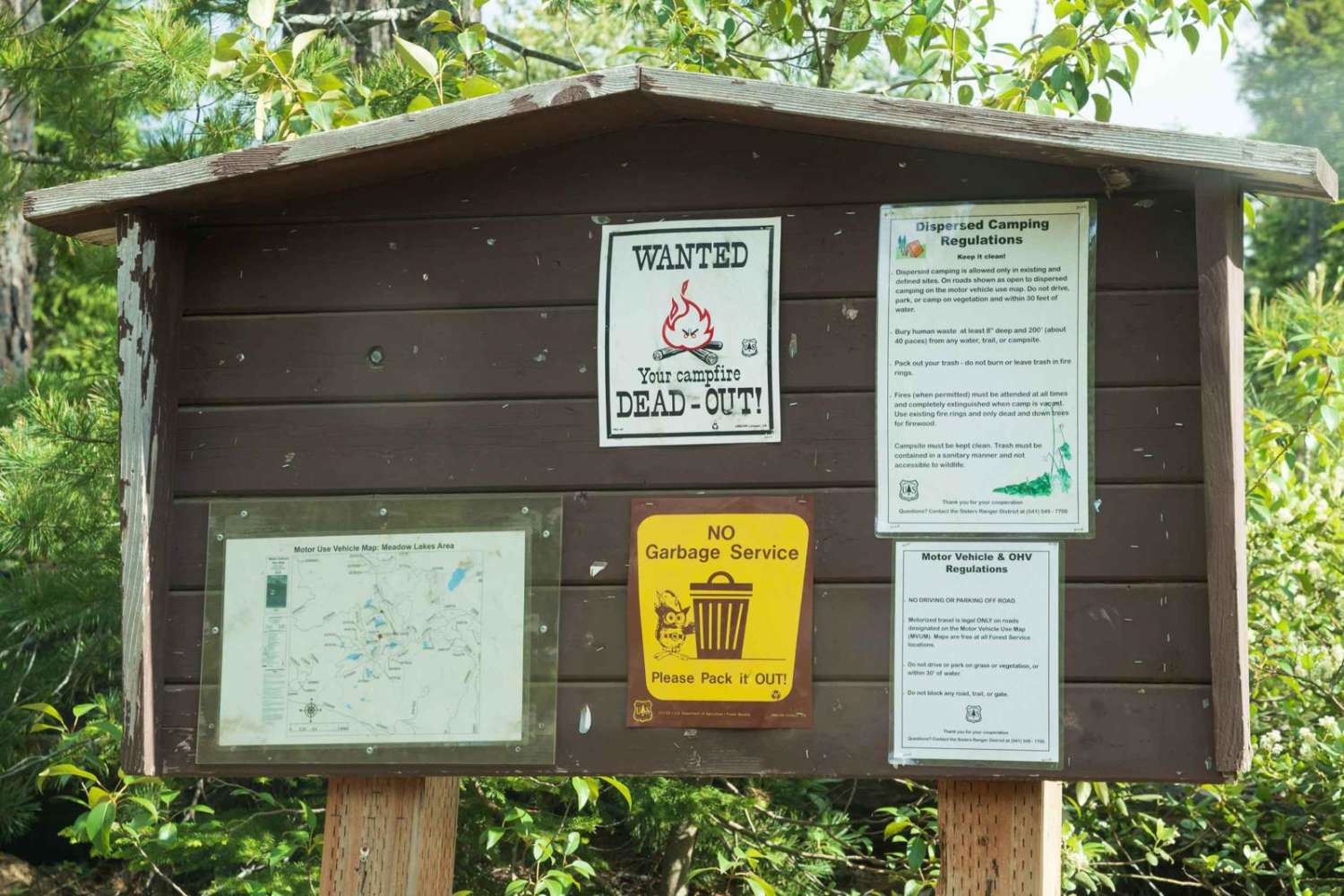 Island and Link Lakes