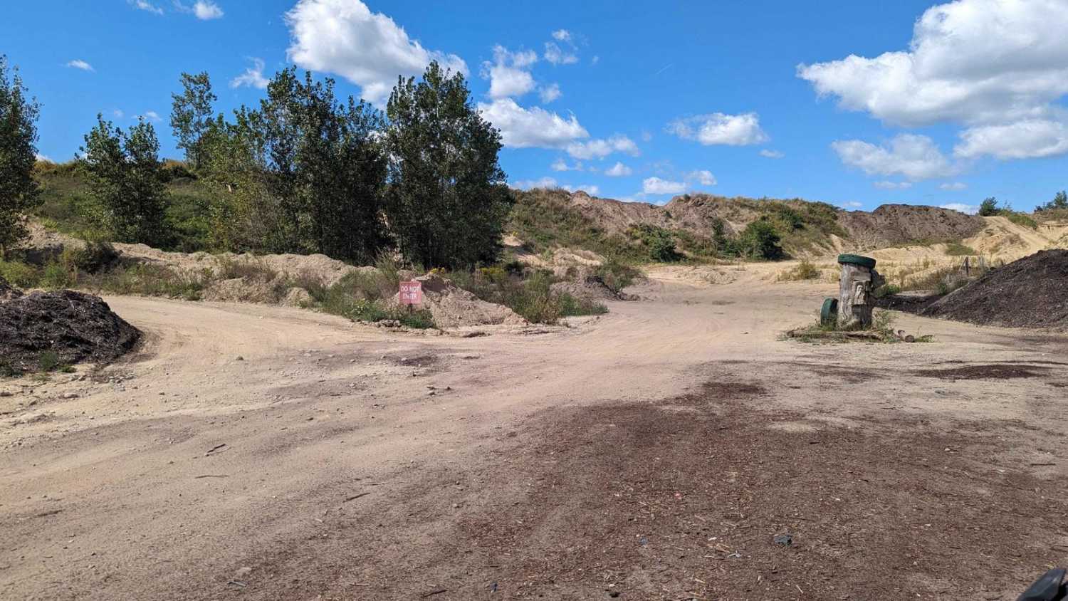 Entrance Road to Outpost Junction
