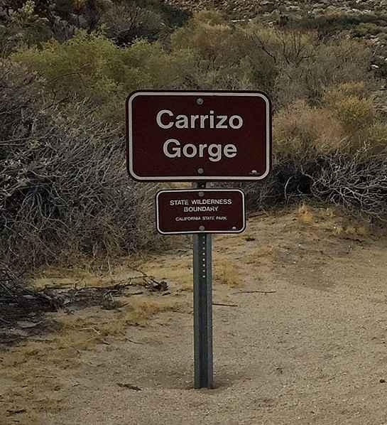 Carrizo Canyon