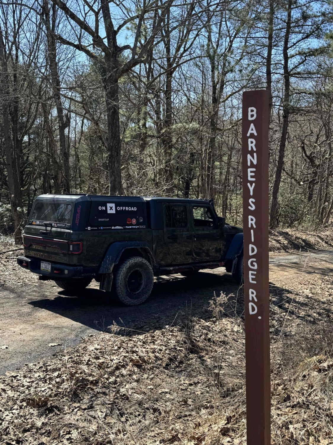 Barney's Ridge Road