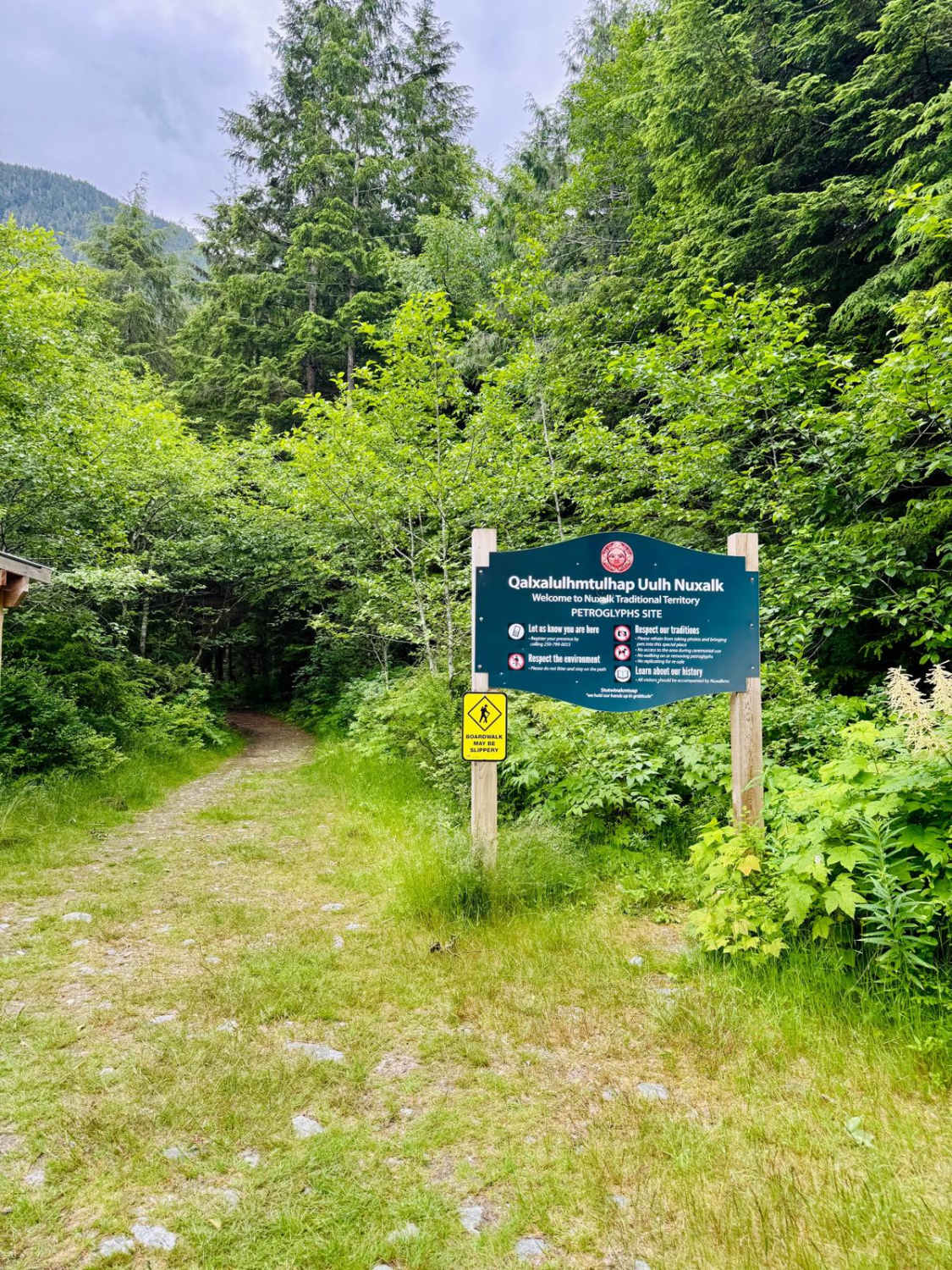 Bella Coola Petroglyphs Site