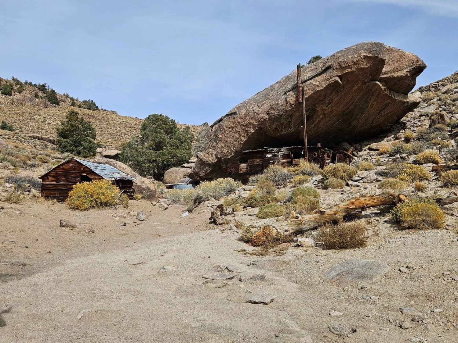 Cabin Under a Rock