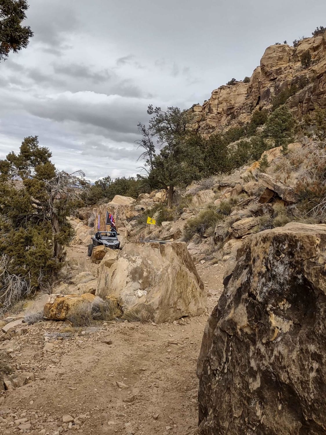 Cliffside Trail to Little Creek Mesa