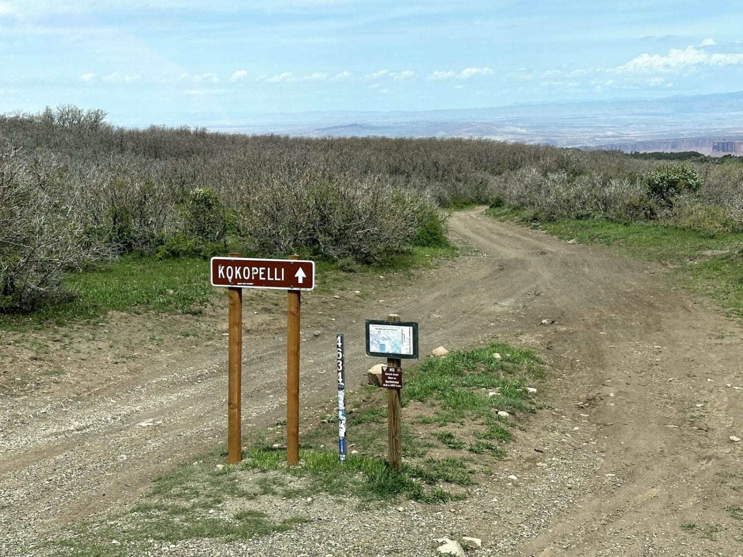 Kokopelli Trail (Castle Valley Overlook to Sand Flats Road)