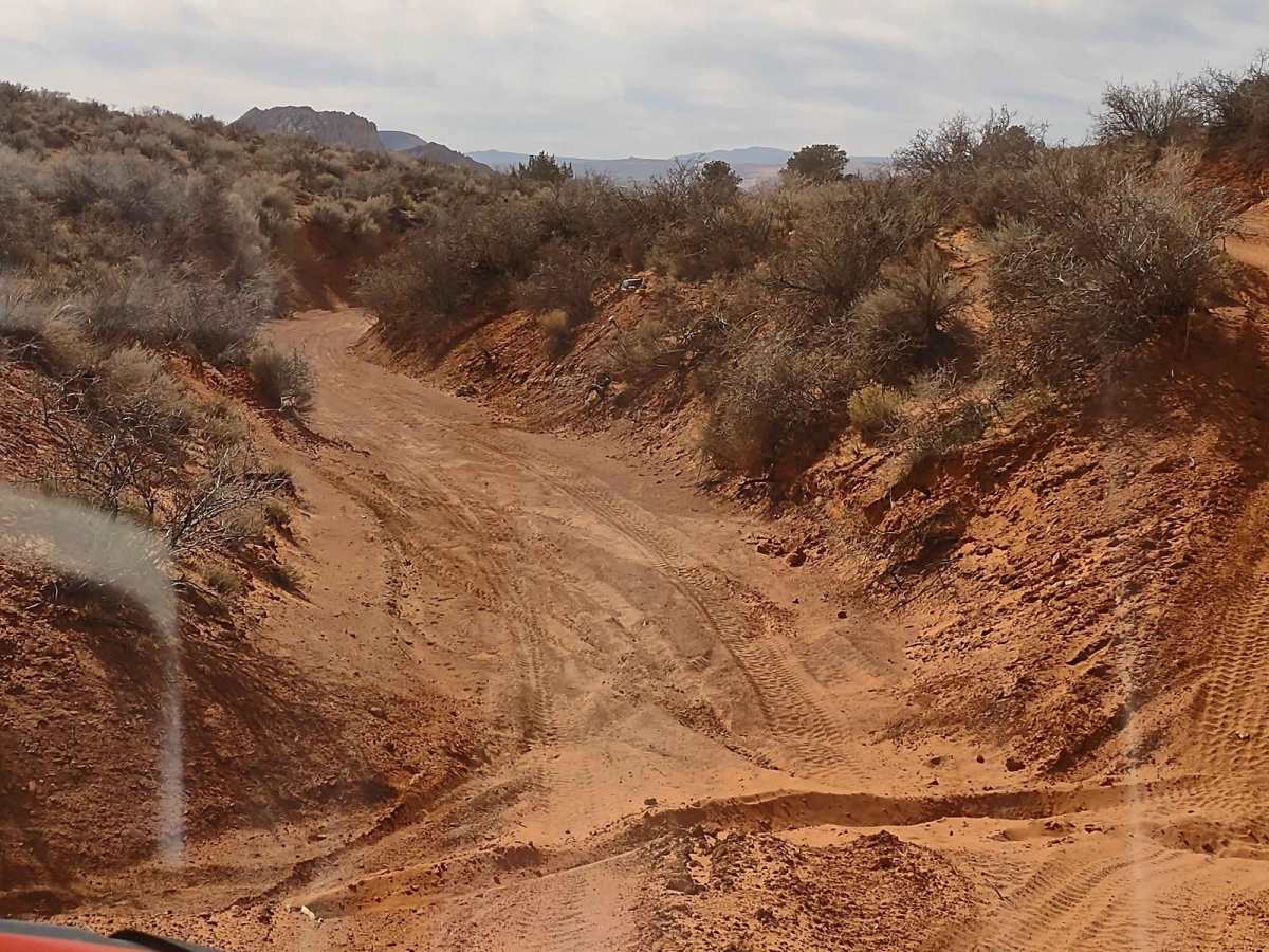 Backdoor to Babylon Wash trail photo