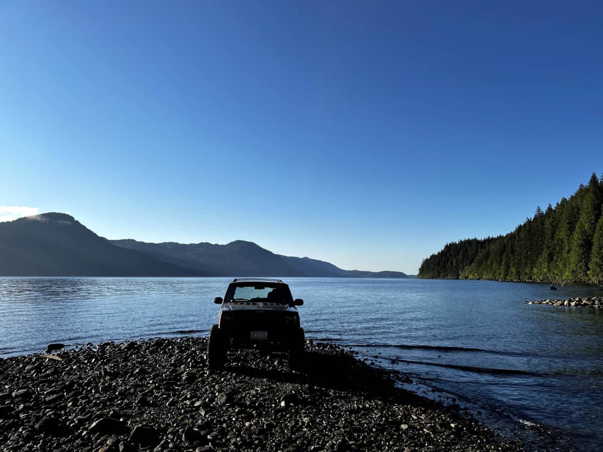 McMullen Point Beach trail photo