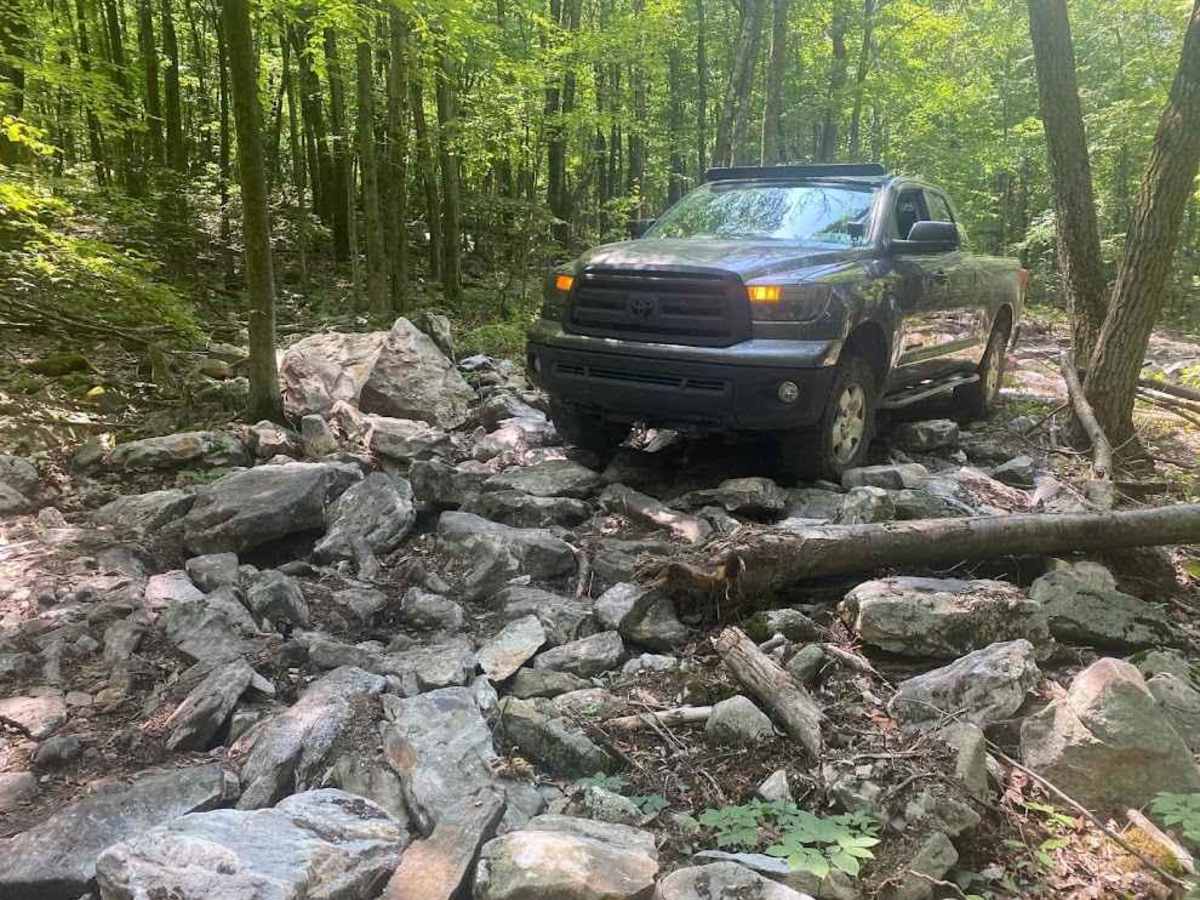 113 Blue trail photo
