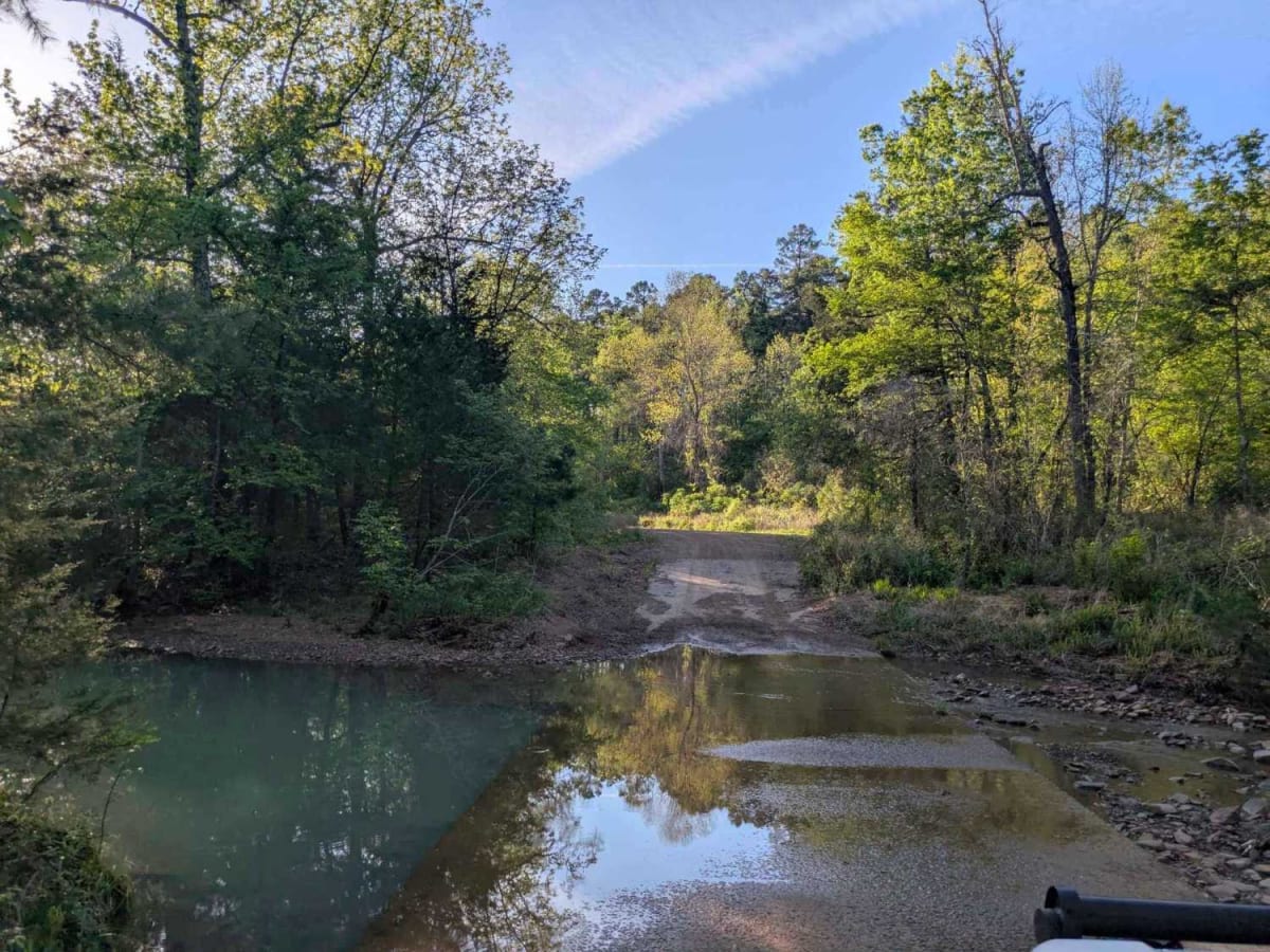 Denton Creek Road trail photo