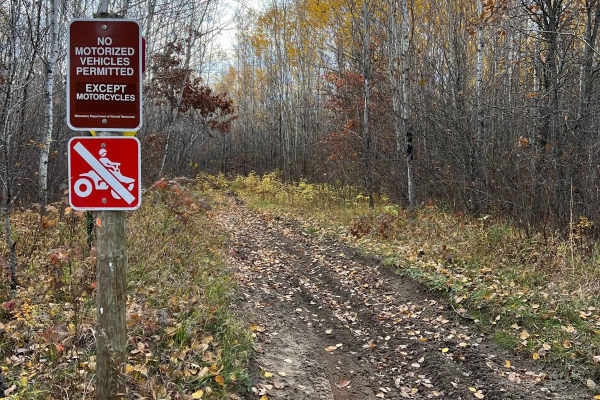 Crow Wing River Single Track