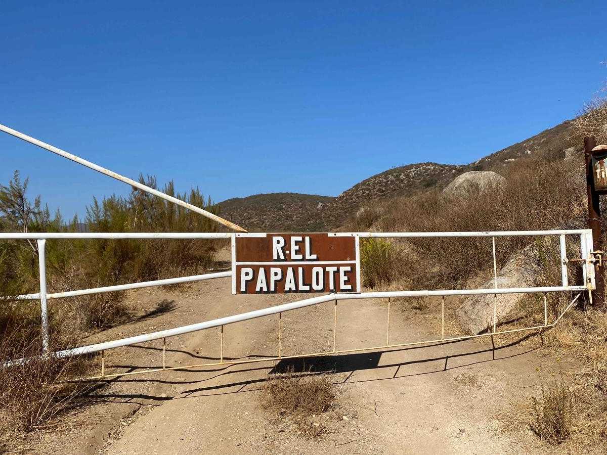 Rancho El Papalote Road trail photo