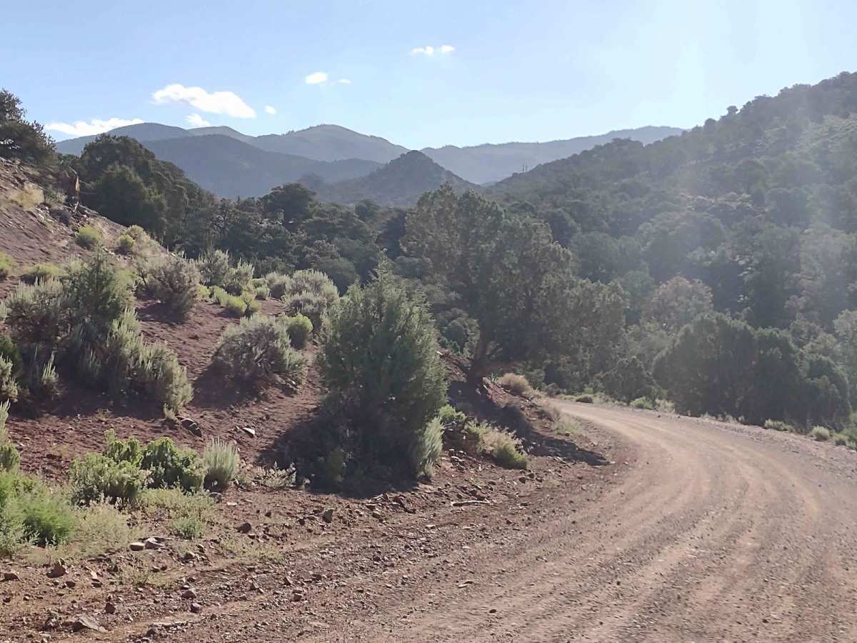 Monroe Mountain Road trail photo