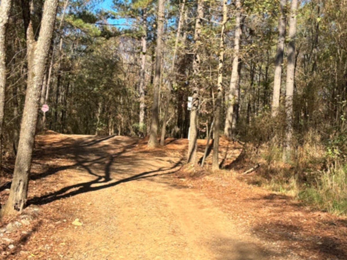 Trailhead from Campground trail photo