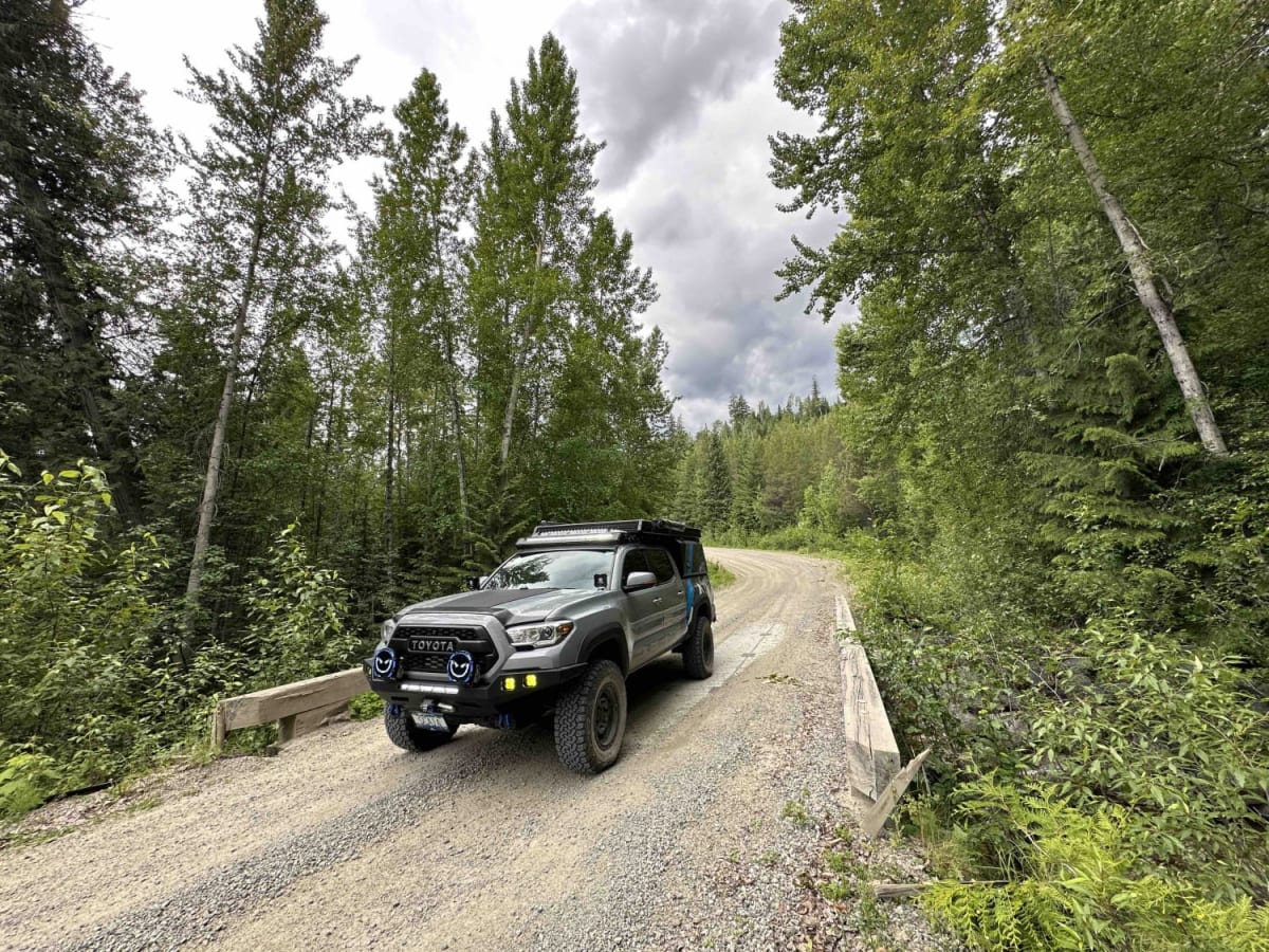 Darlington FSR trail photo