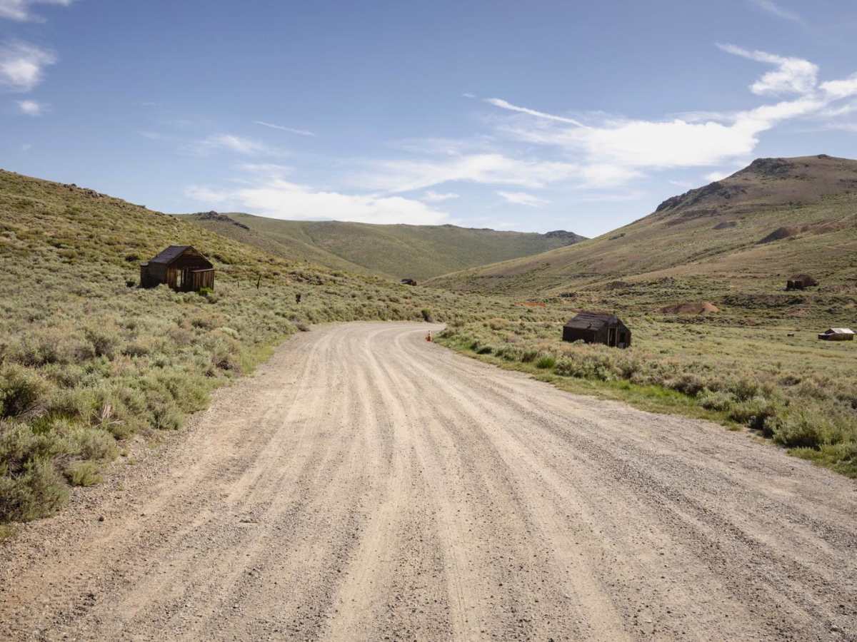 Bodie High Desert Highway trail photo
