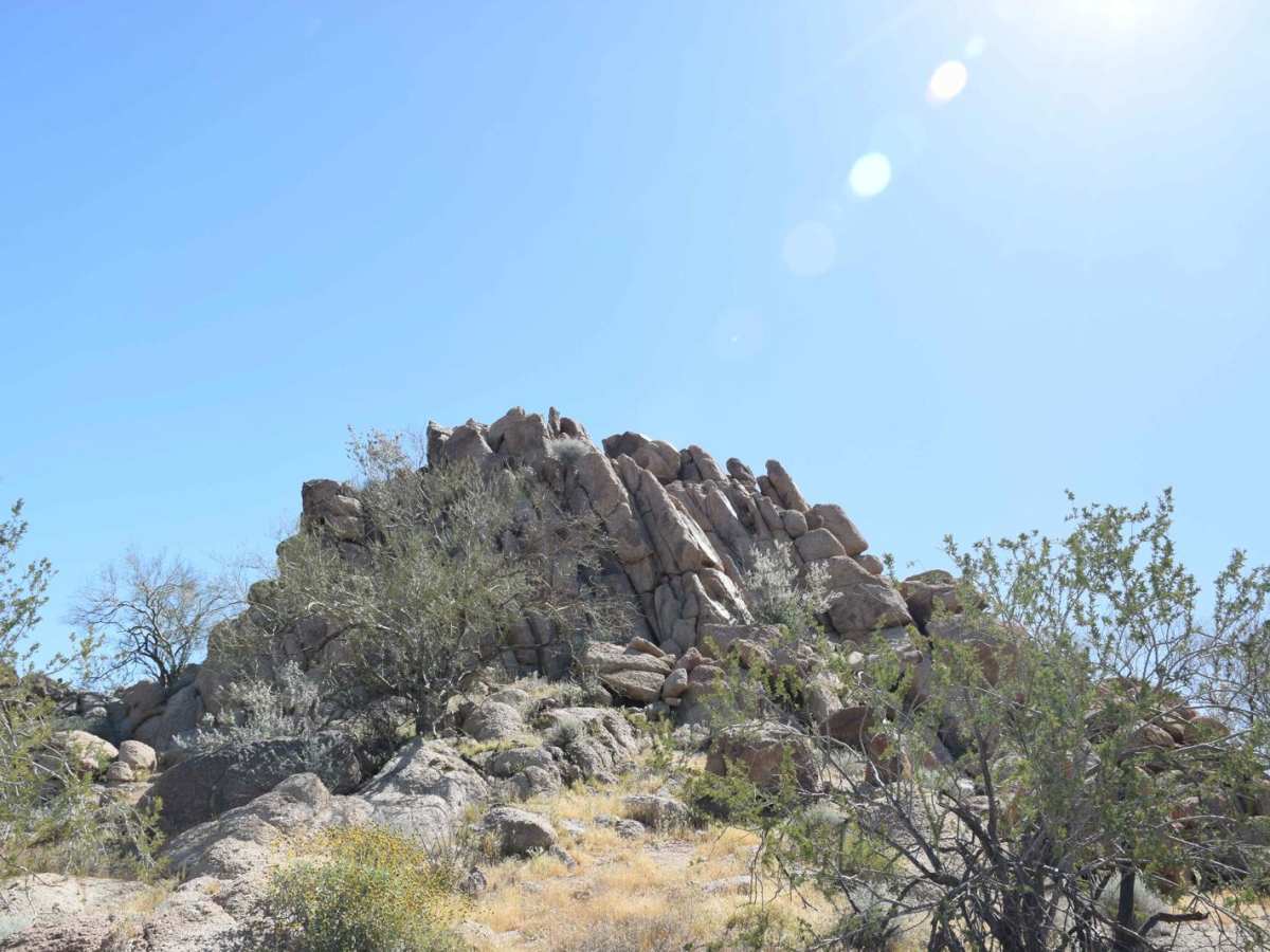 Backway to Waterfall trail photo