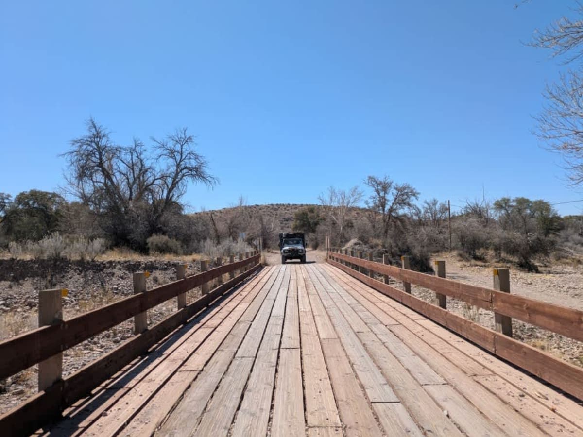 Rucker Canyon Road trail photo