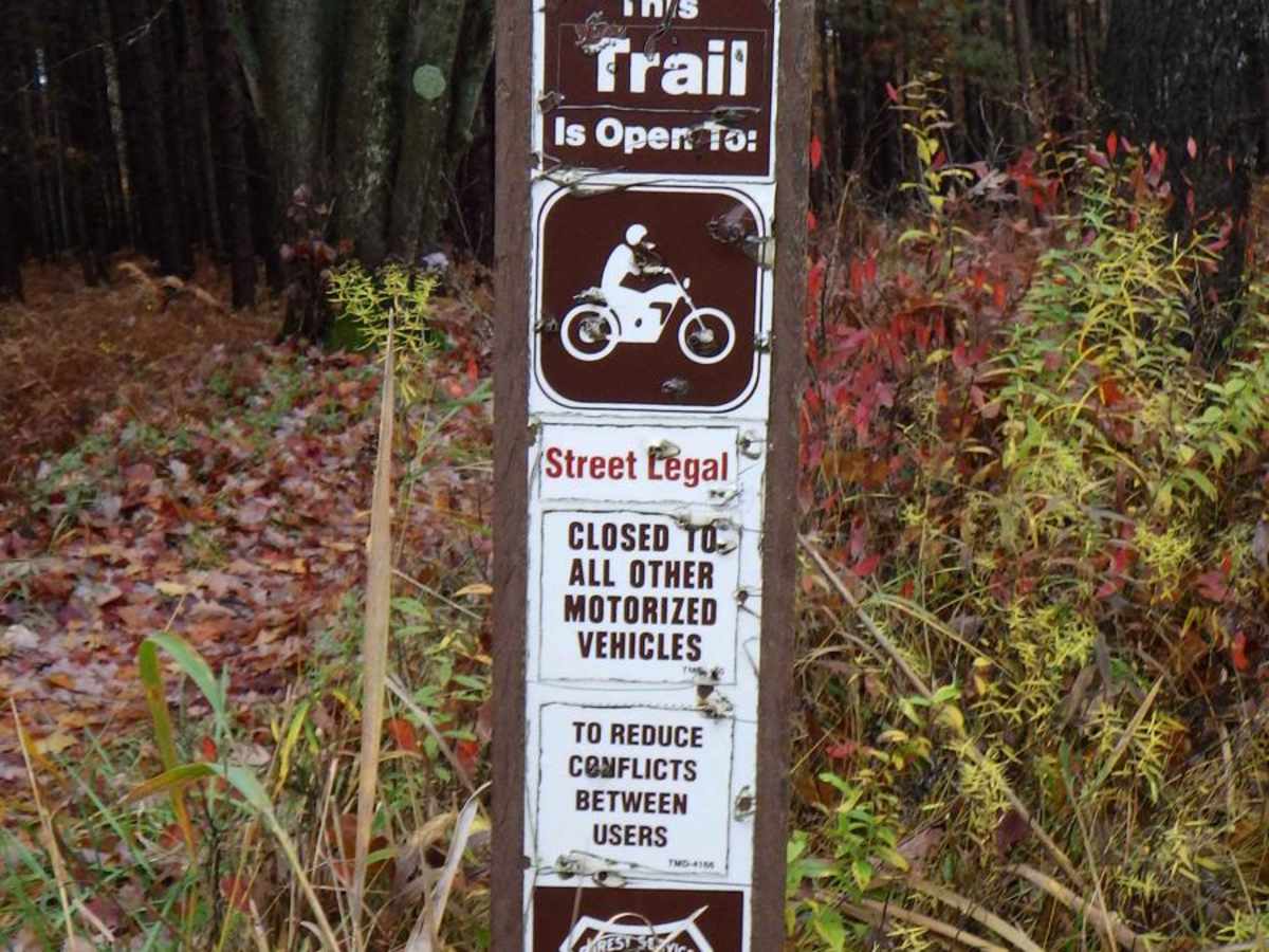 M-20 to Big O Motorcycle and MCCCT trail photo