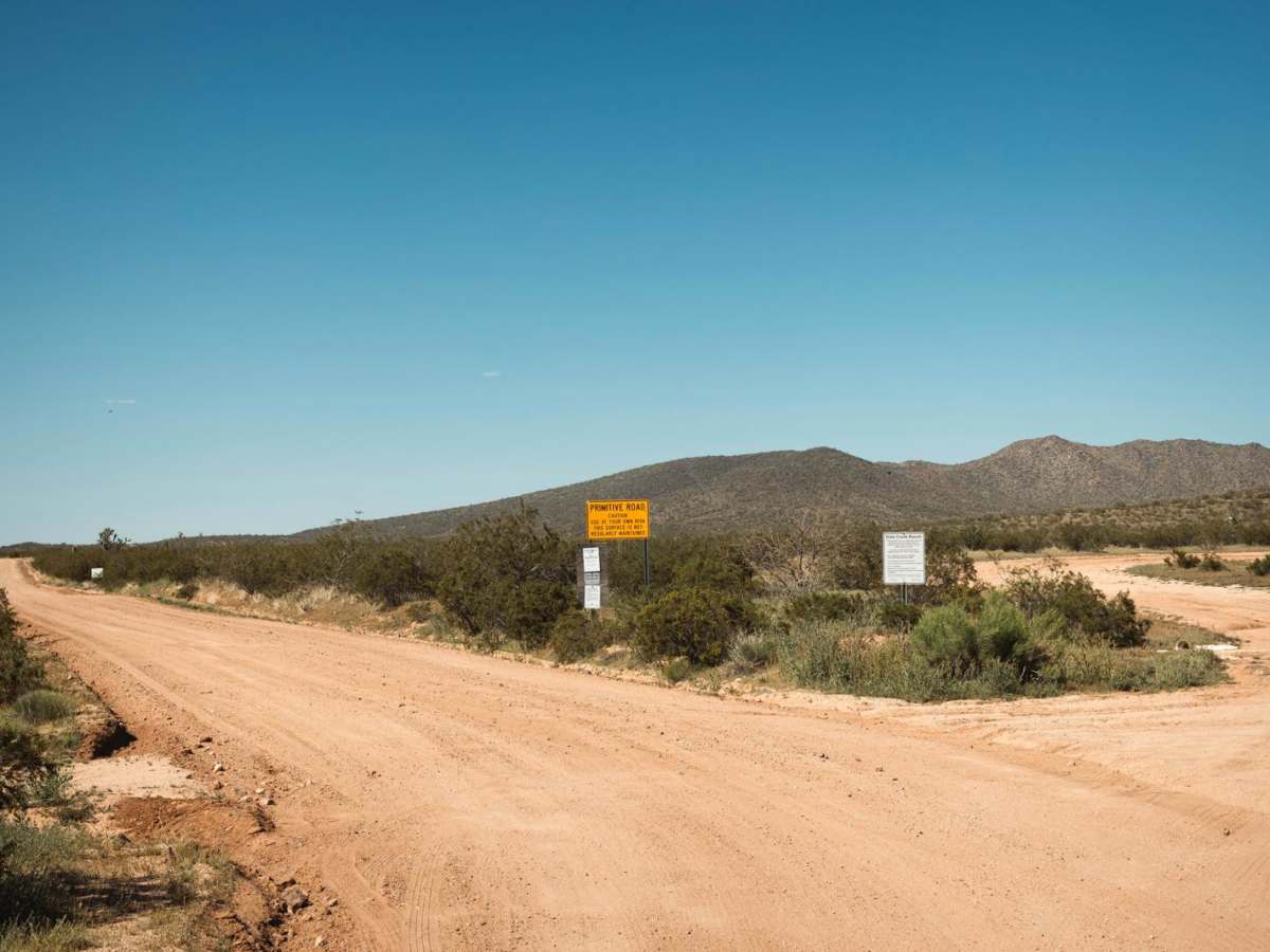 Date Creek Ranch Road trail photo