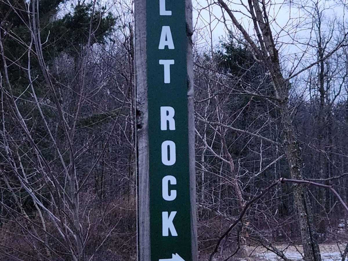Flat Rock - Green - Rock Run Recreation Area trail photo