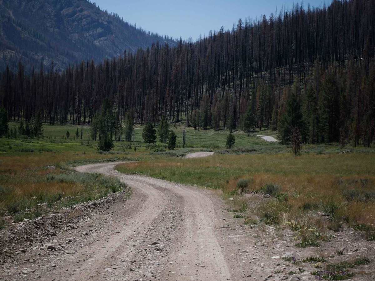 Smiley Creek trail photo
