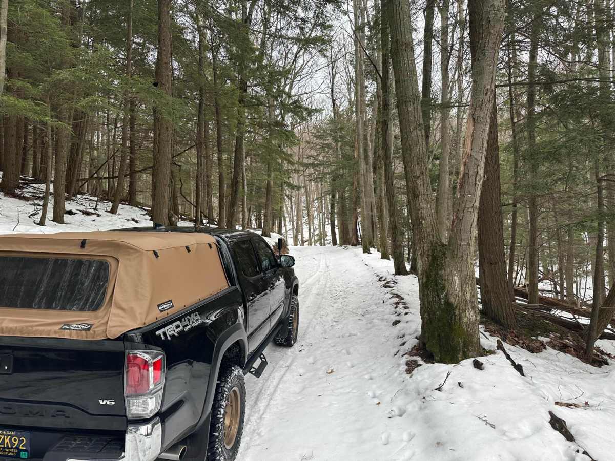 Shauger Hill Road trail photo