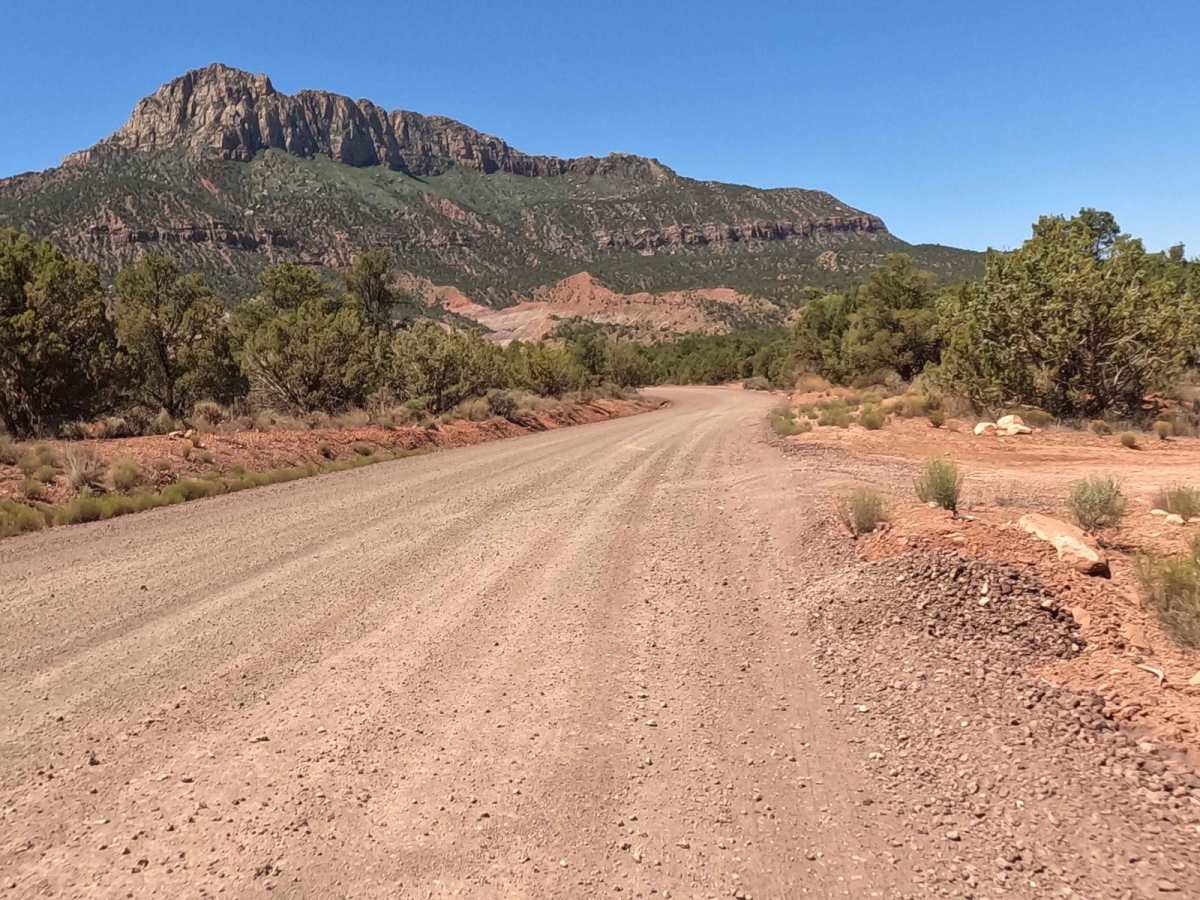 The Smithsonian Butte Backcountry Byway trail photo
