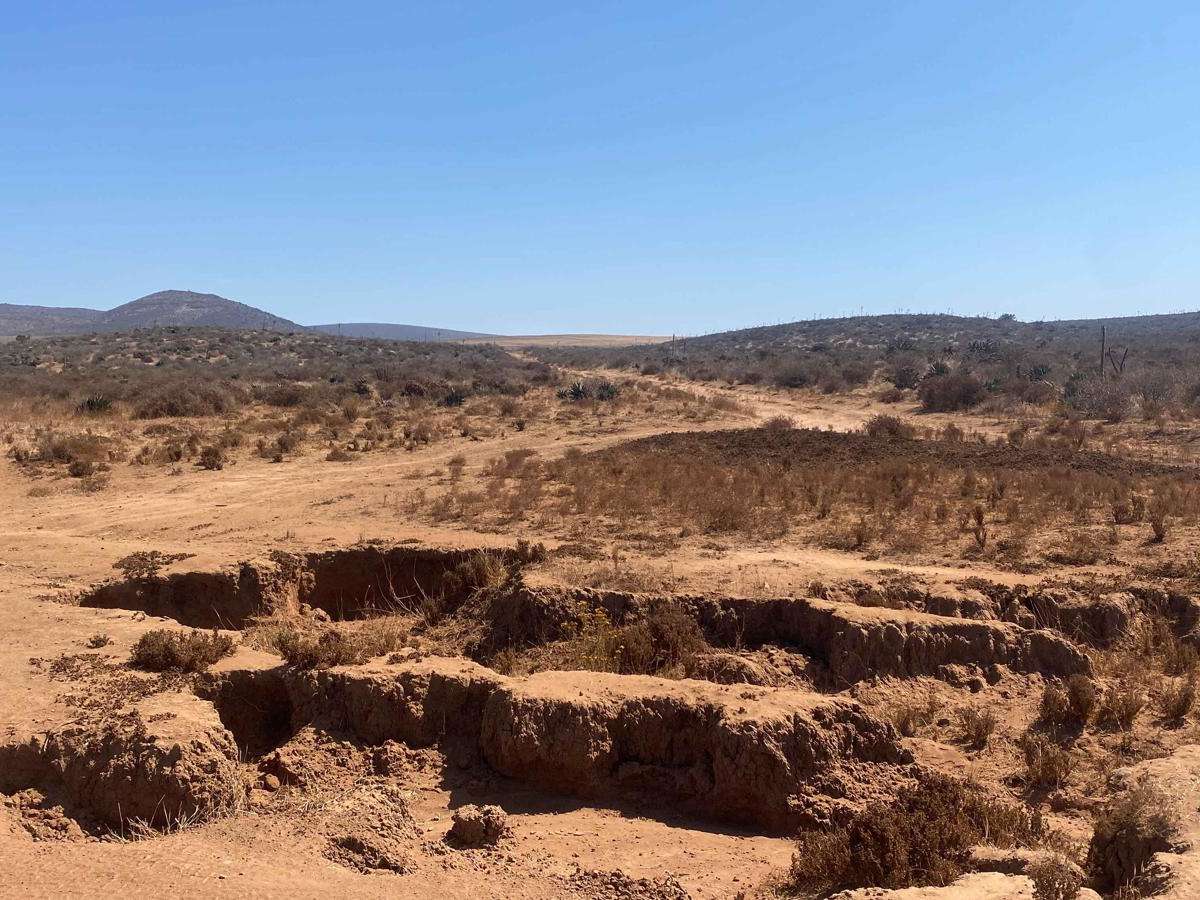 East of San Quintin trail photo