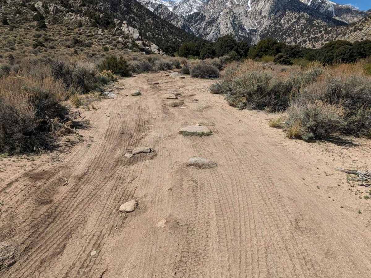 North Fork Lubken Creek Canyon trail photo