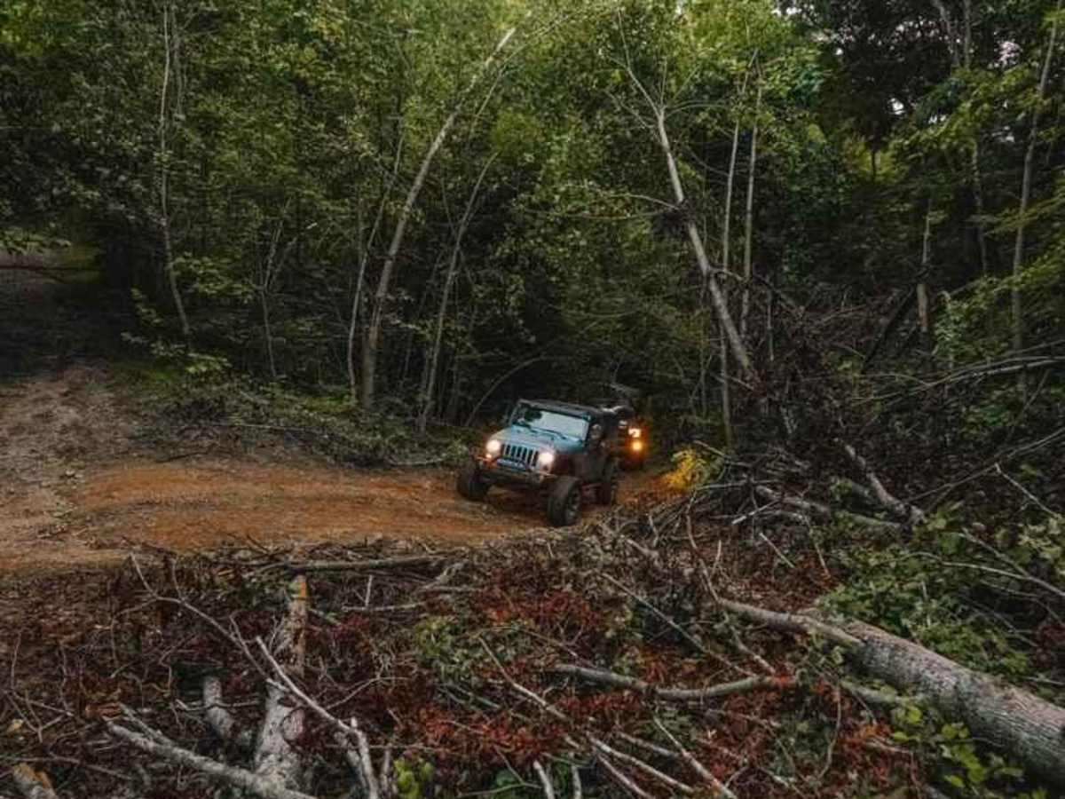 Camel Road - Splash but Don't Crash trail photo