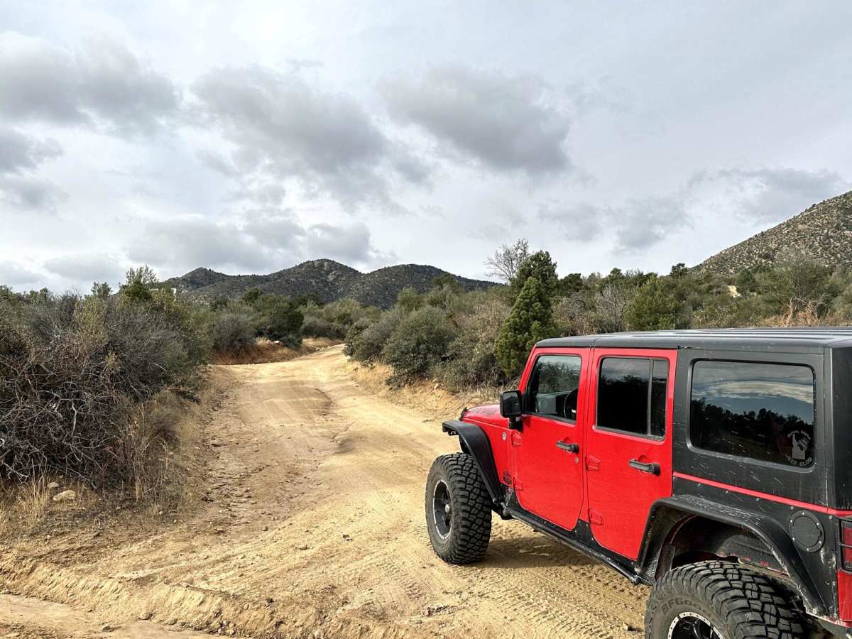 Antelope Wash Road trail photo