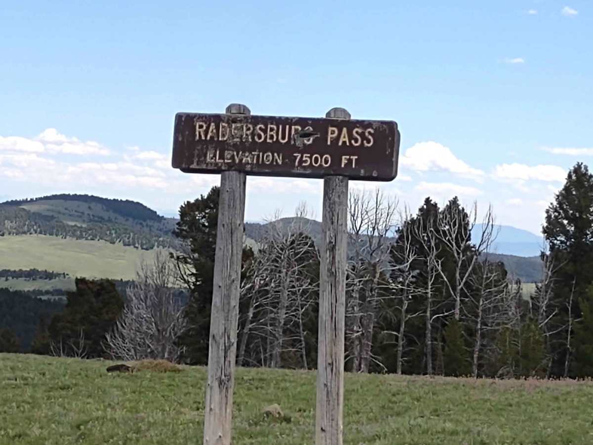 Radersburg Pass Loop trail photo