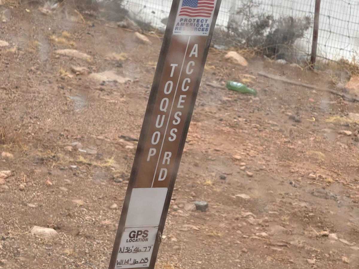 Toquop Access Road trail photo