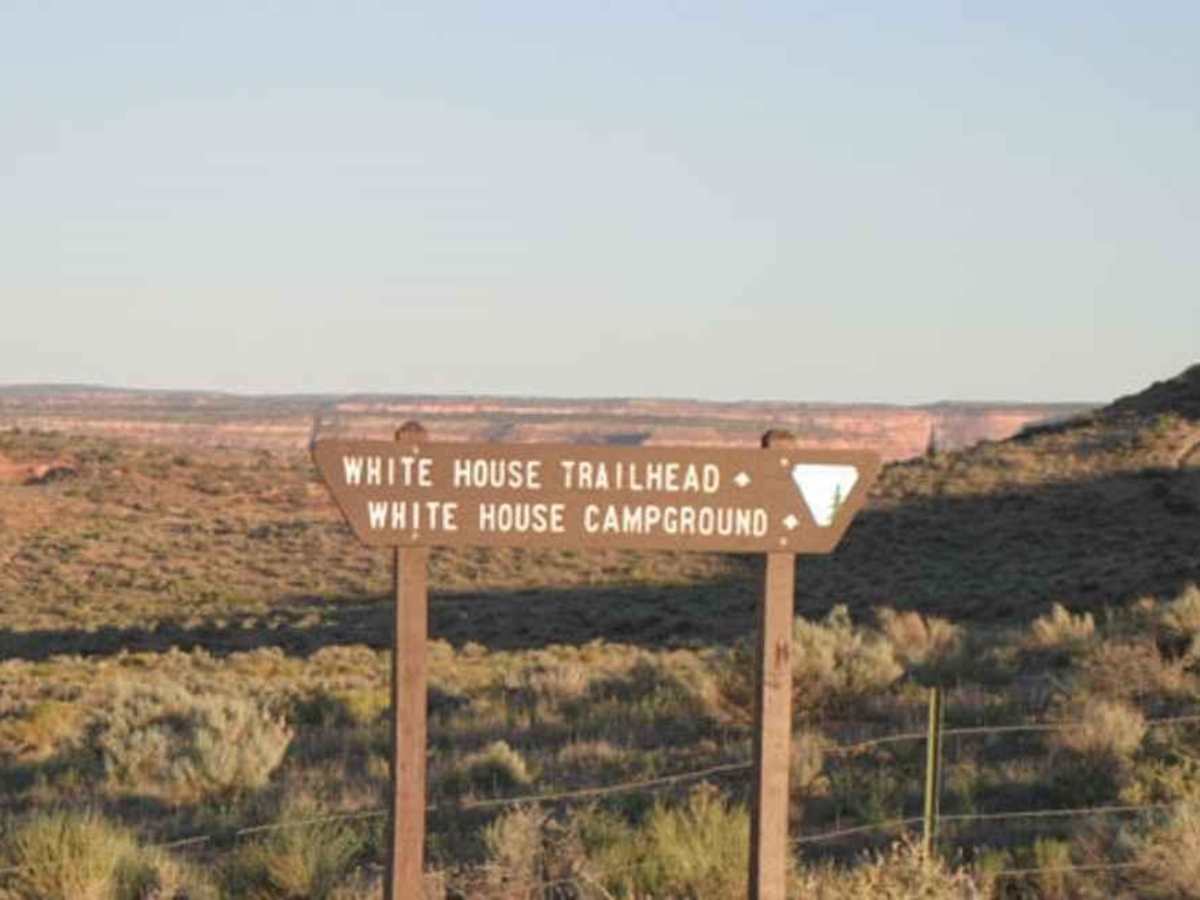 White House Trailhead Road trail photo