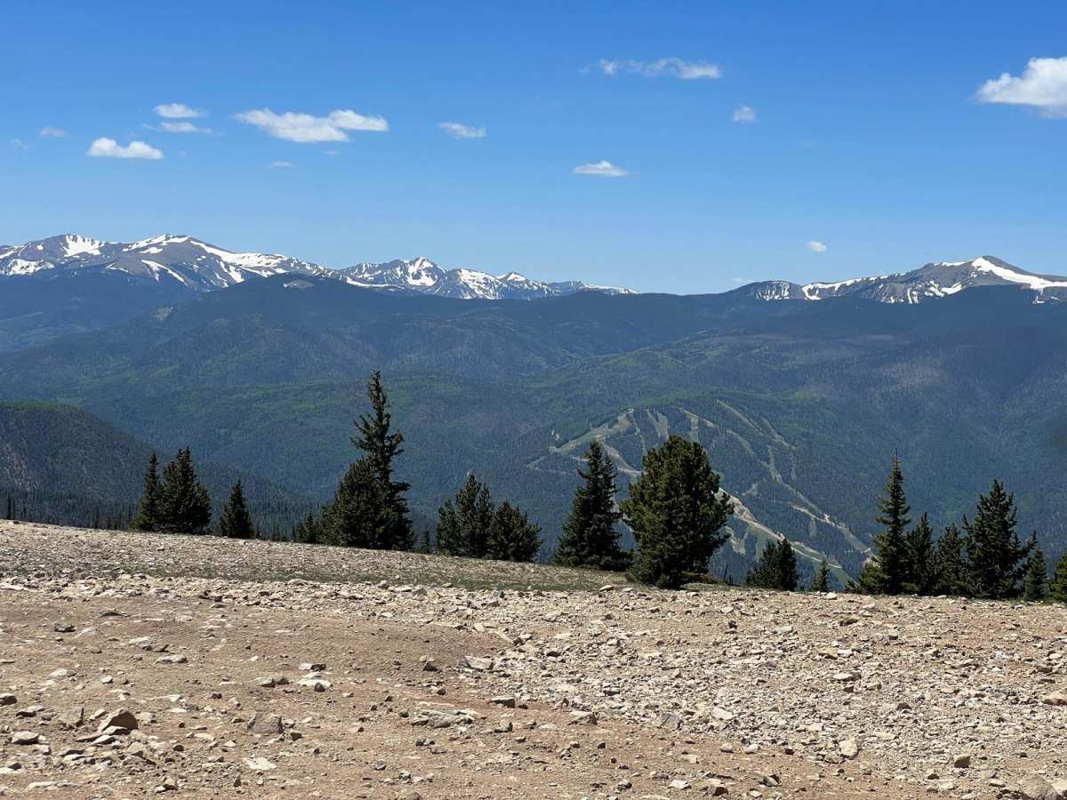 Greenie Peak to Red River - FS 54K trail photo