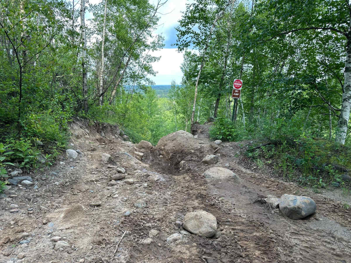 Ski Jump trail photo