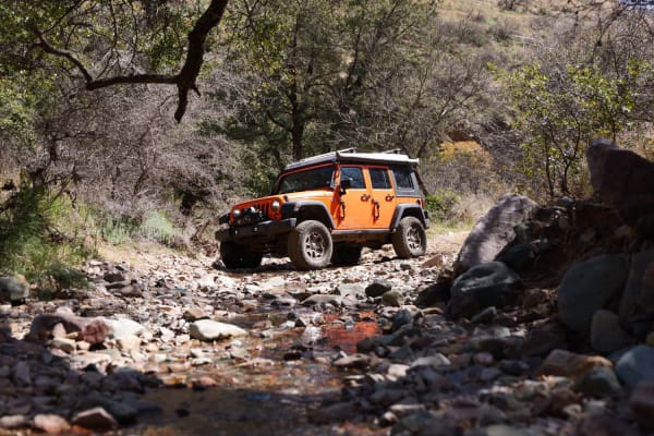 Ascent from Peppersauce Canyon