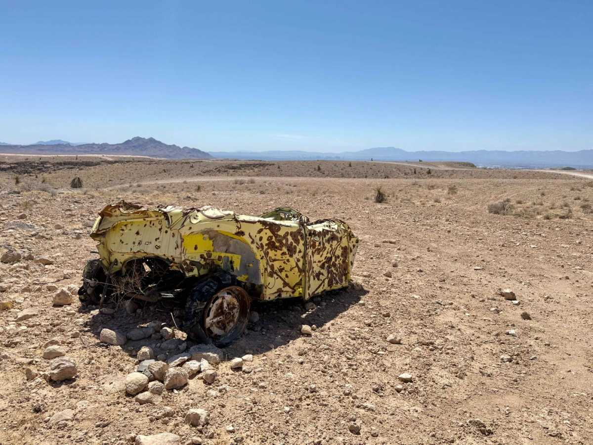 Northwest Nellis Smashed Beetle Point trail photo